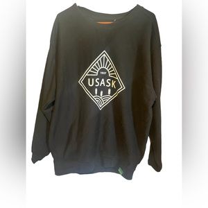 AVID Apparel,‎ Men’s Black Oversized Sweatshirt XL